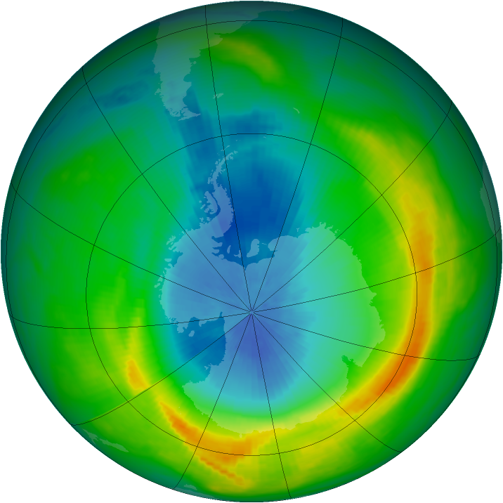 Ozone Map 1988-10-26